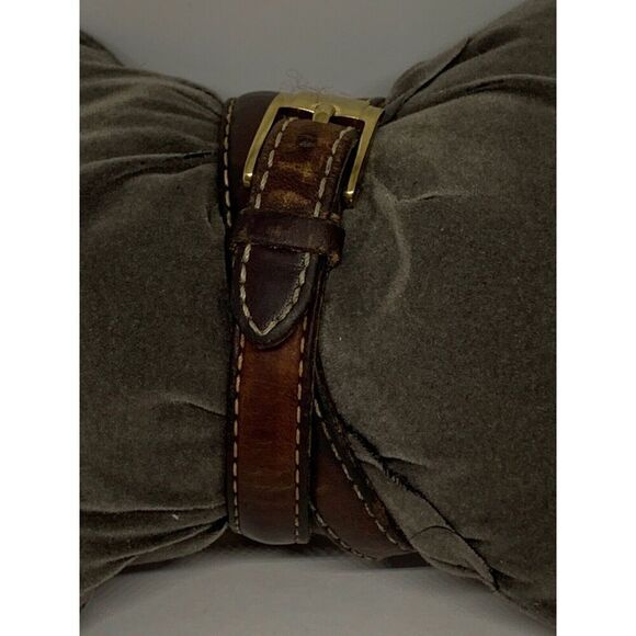 Michael Kors MK2256 Women's Brown Leather Analog Dial Quartz Wrist Watch GE165 - Picture 4 of 11